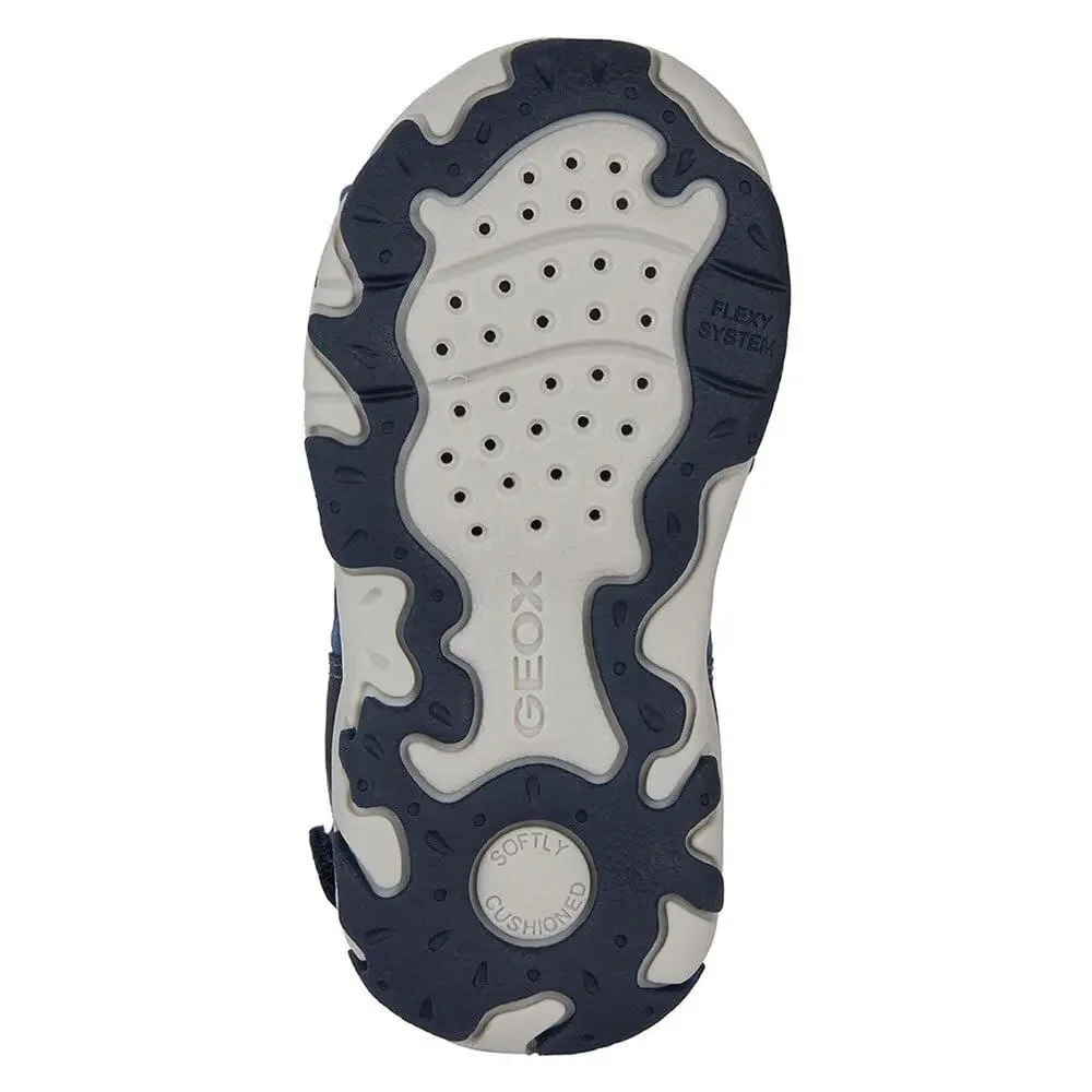 GEOX BOY'S FLAF FEEBO 1 (TODDLER) SANDAL, NAVY, 9
